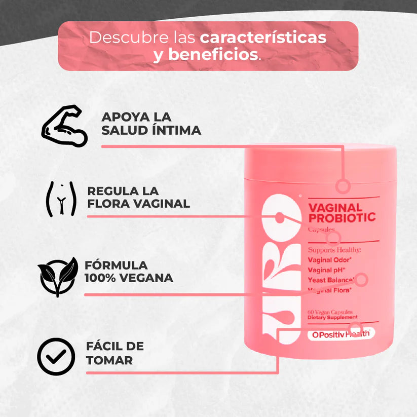 "Probióticos Vaginales URO – Salud Íntima Natural y Efectiva"