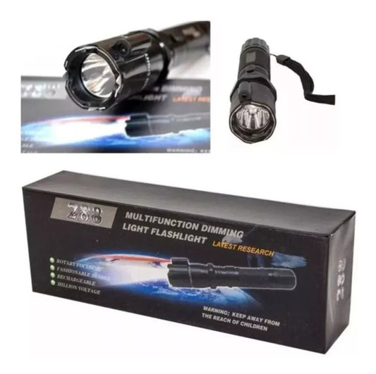 🔦 Linterna Taser 288 con Láser – Protección Personal y Luz en un Solo Dispositiv0